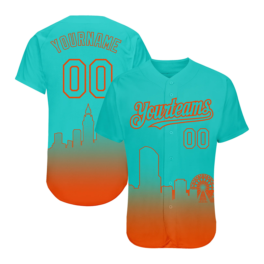 Sublimation Baseball Uniform Jersey Shirts